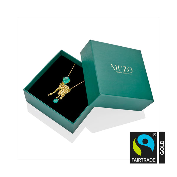 Muzo Emerald Collier Candelabra