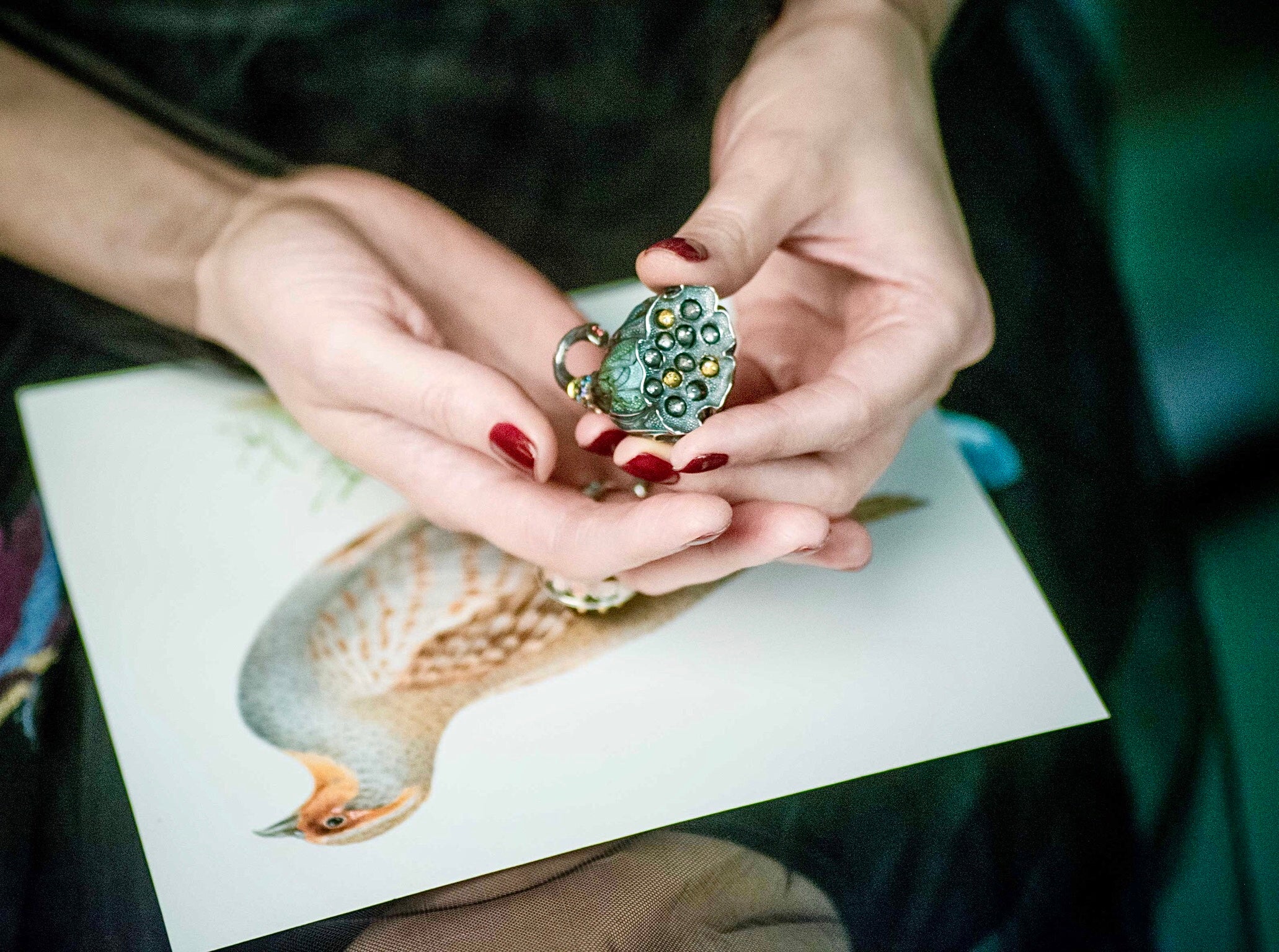 Brooch Lotus