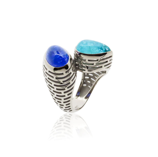 Ring "Blue hero"