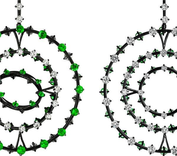 Boucles d'oreilles "Round & Round"