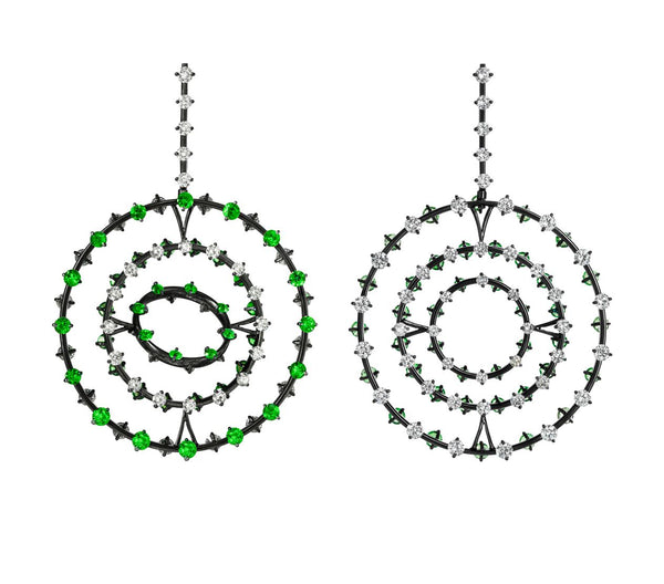 Boucles d'oreilles "Round & Round"