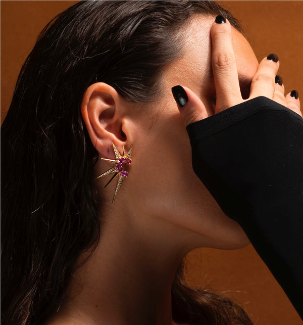 Boucles d'oreilles LA RÉFRACTION