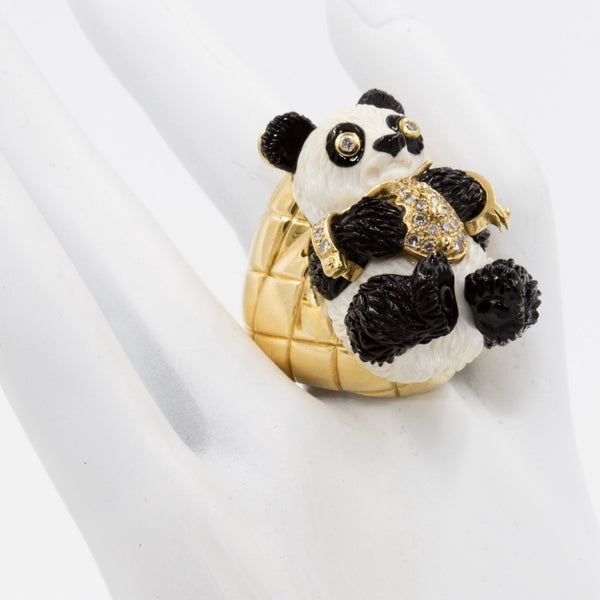 Eva Segura Bague Panda