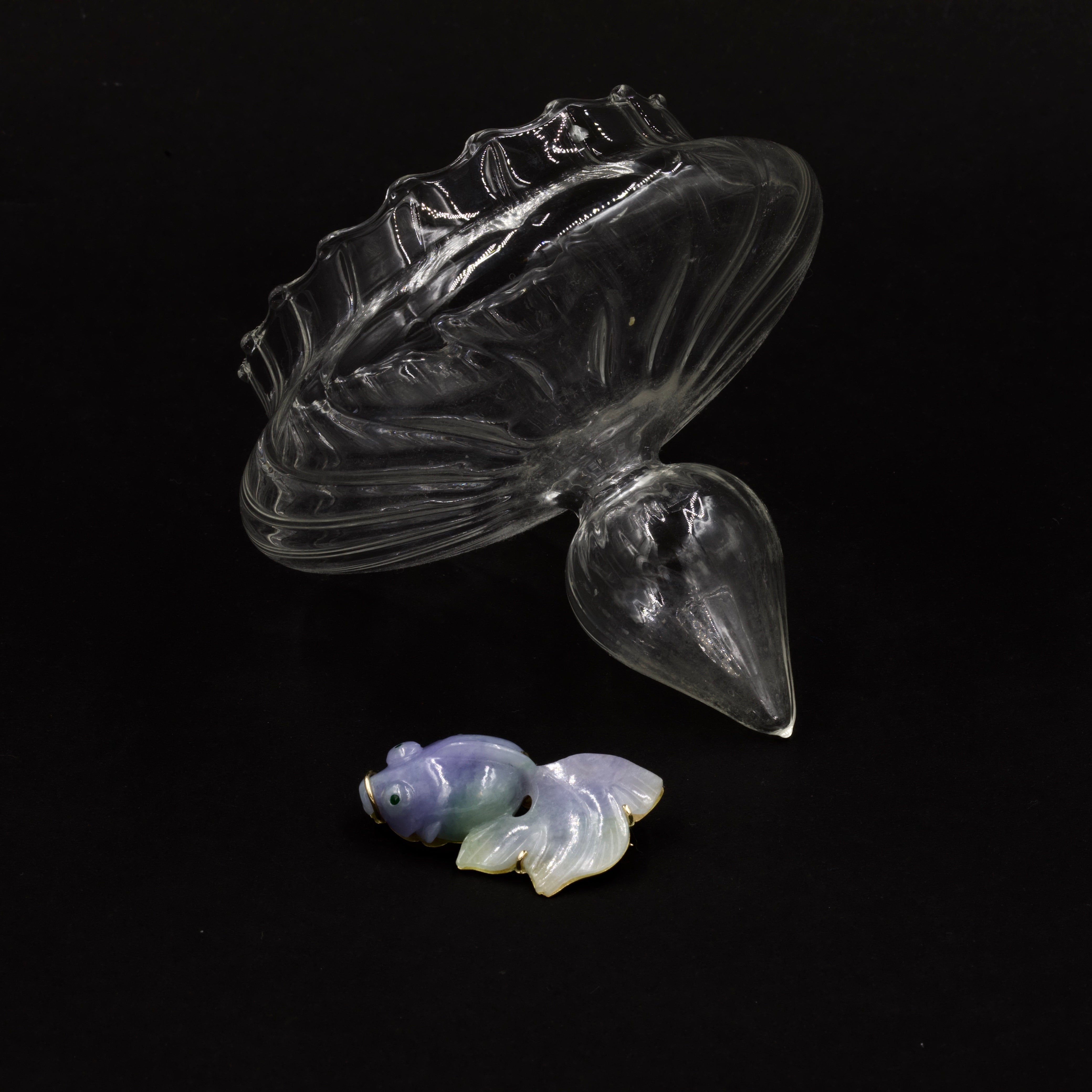 Jadeite Fish Pin
