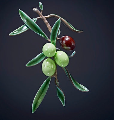 Broche Olive