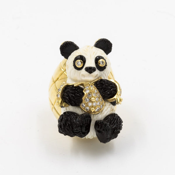 Eva Segura Bague Panda