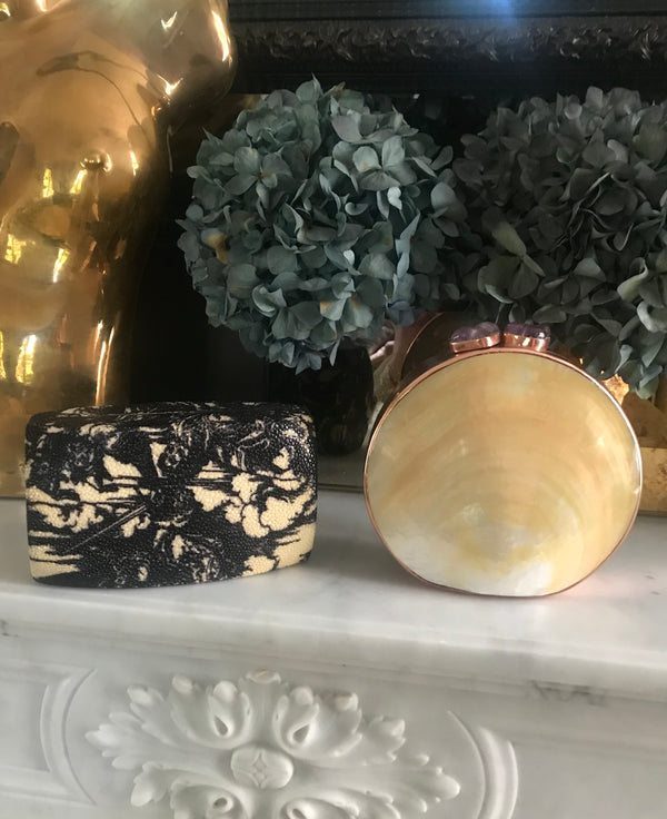 Minaudière Galuchat