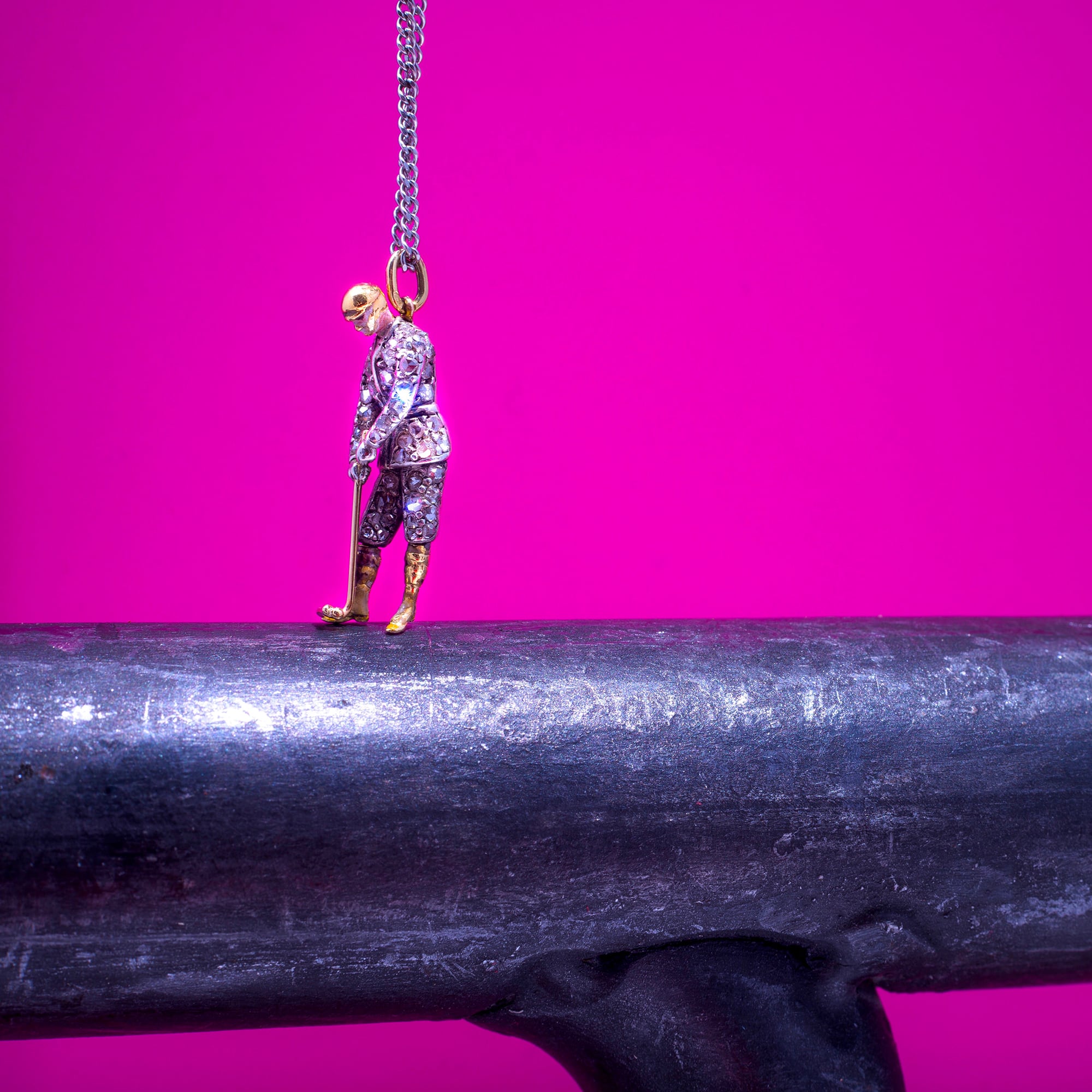 Golfer Pendant
