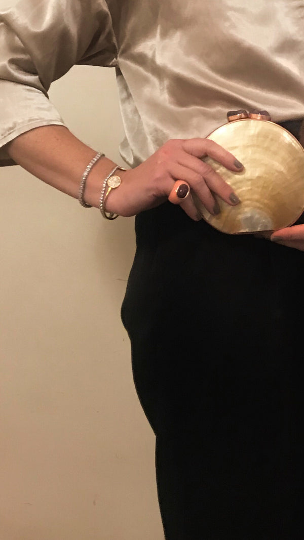 Minaudière en Nacre