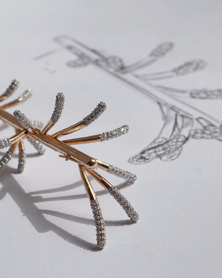 IMPERIAL WAVE EARRING