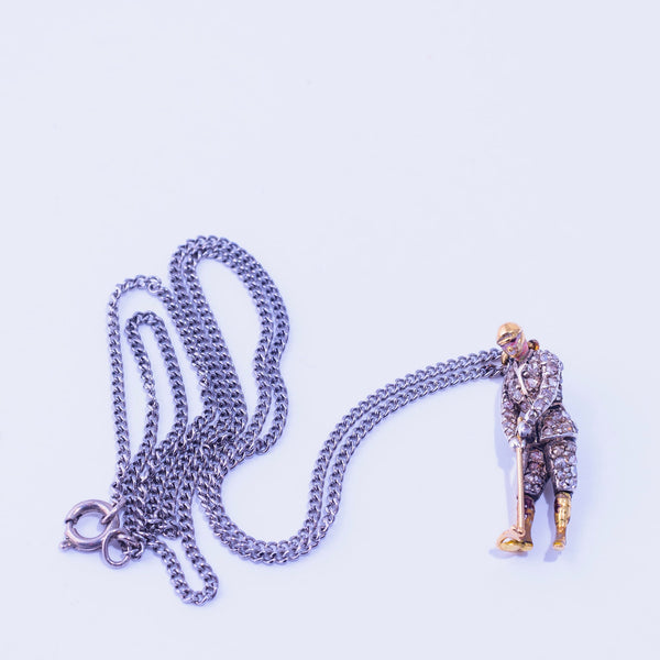 Pendentif Golfeur