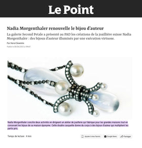 Nadia Morgenthaler Renews Author Jewellery by Le Point