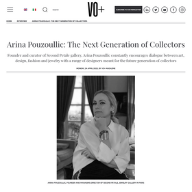 Arina Pouzoullic: The Next Generation of Collectors by VO+