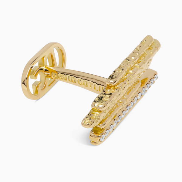 Goldstripes Cufflinks