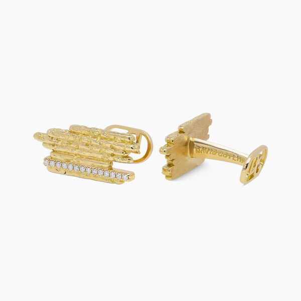 Goldstripes Cufflinks