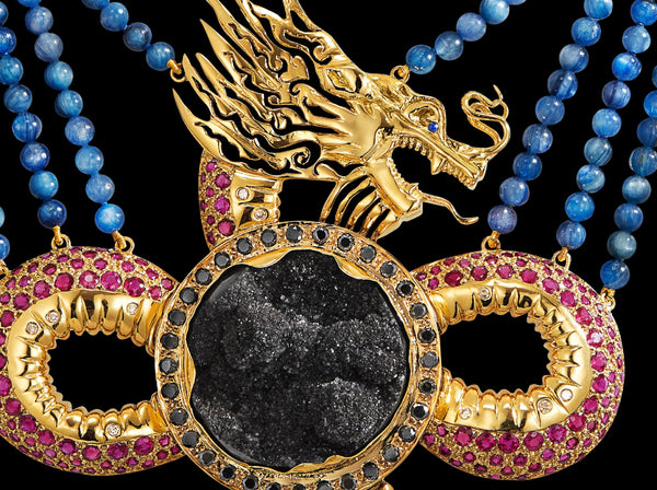 Collier Ruby Dragon