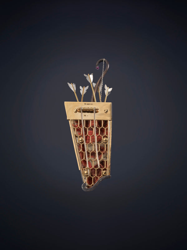 Quiver Brooch