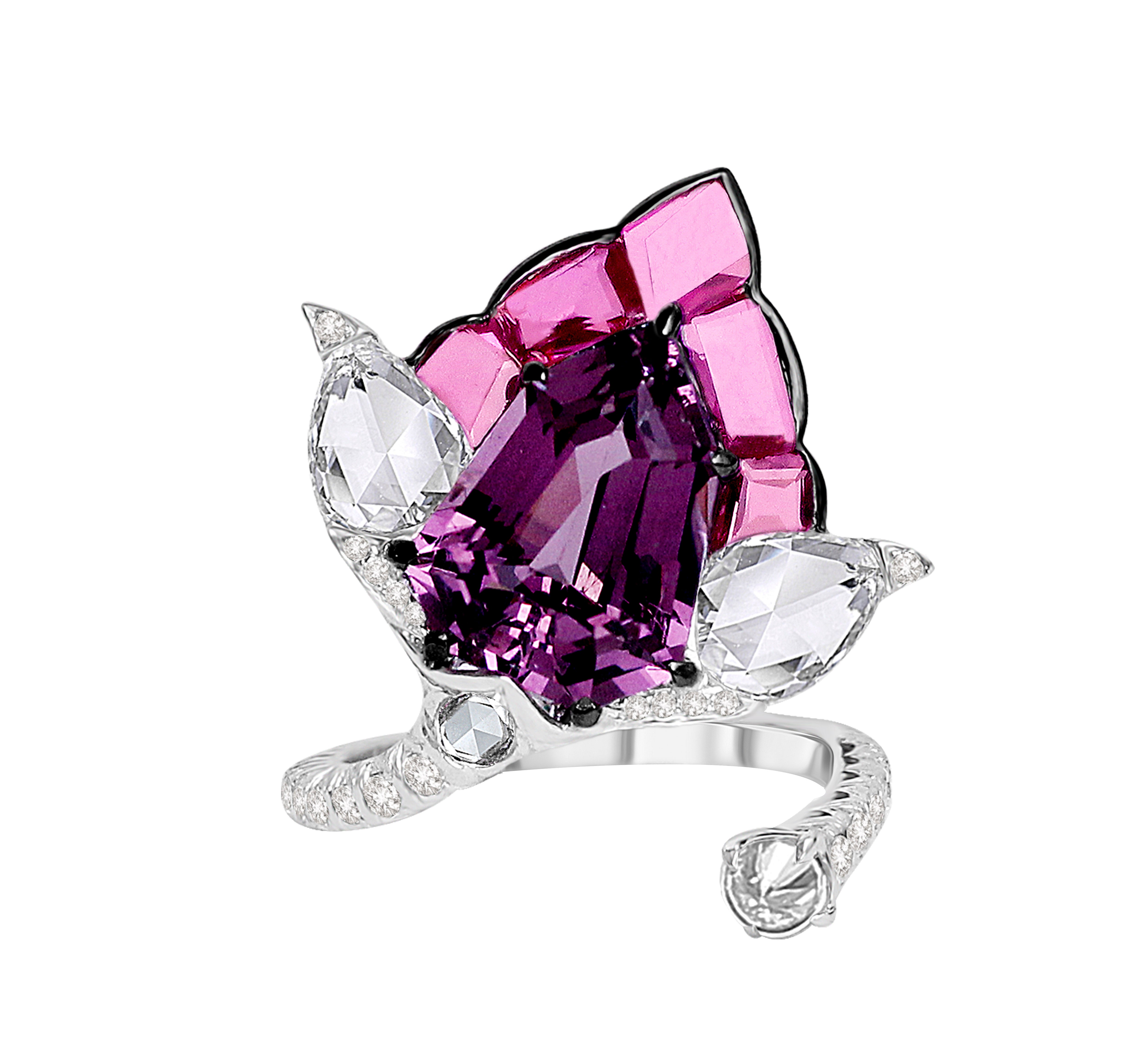 Bague Imperial Lotus