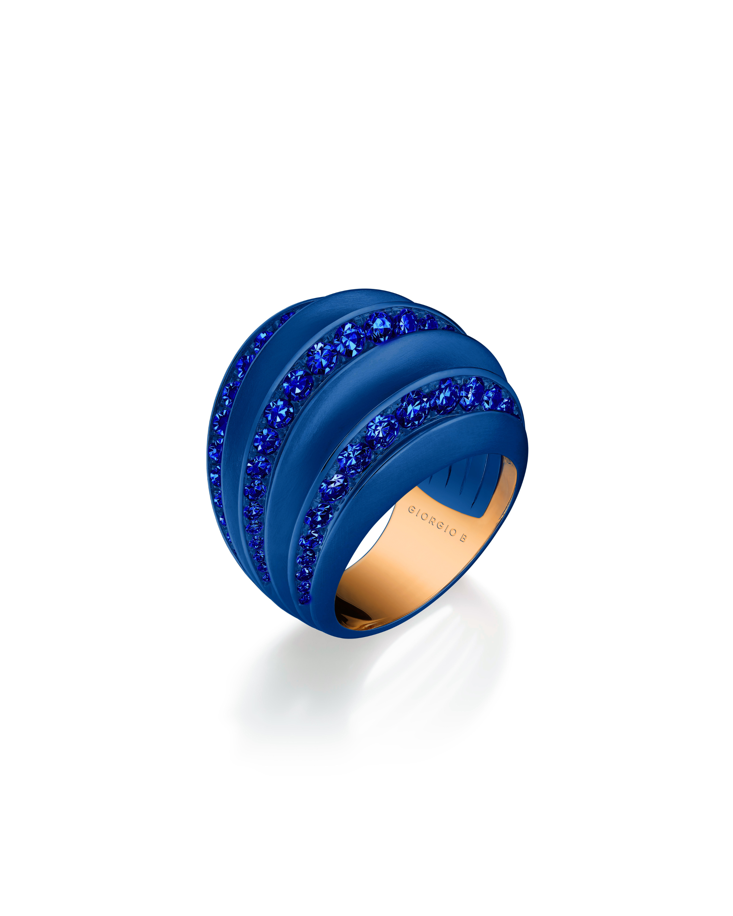 Bague Palma Saphir en titane