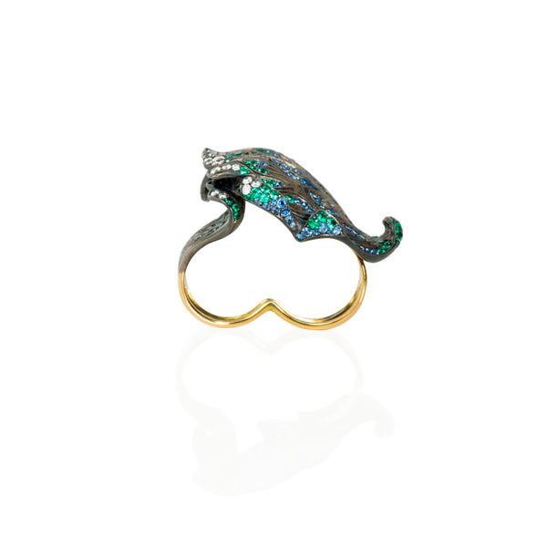 Bague Wave Hokusaï