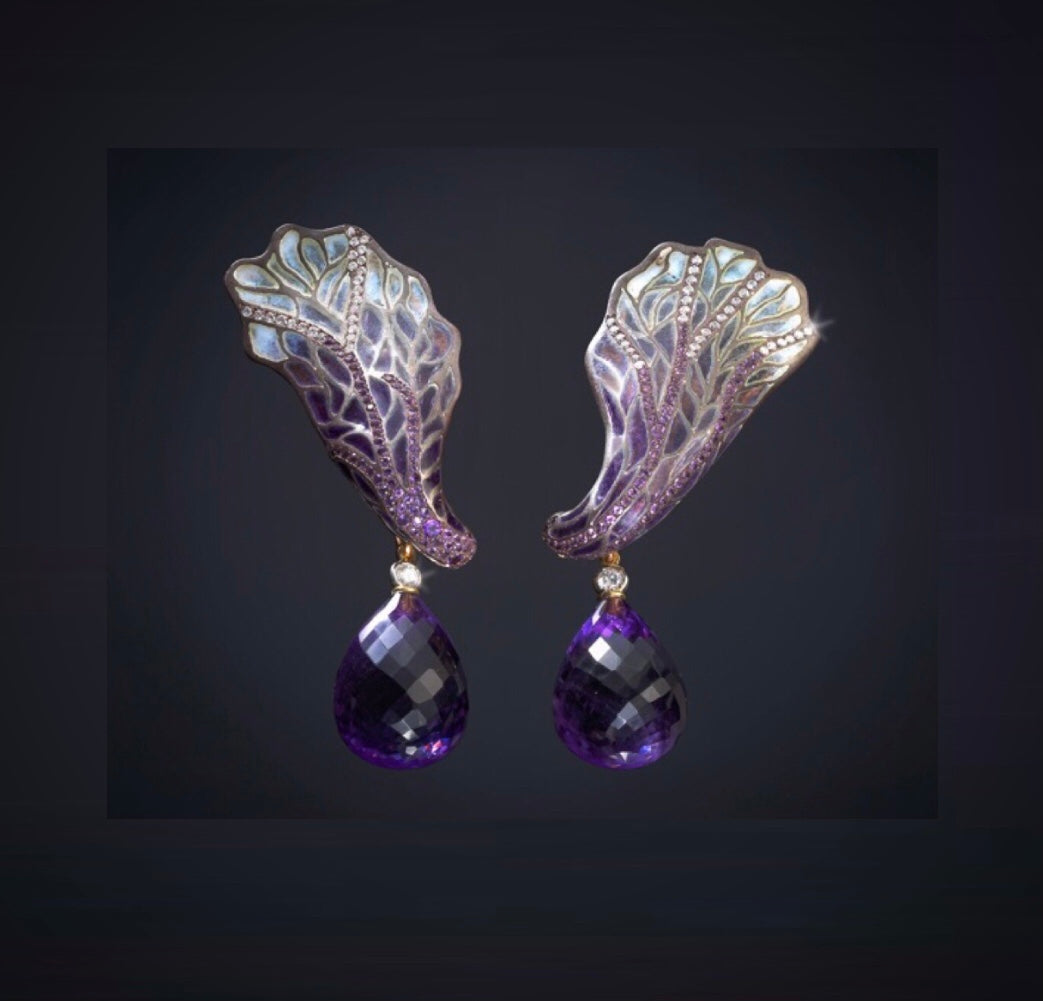 Iris Petale Earrings